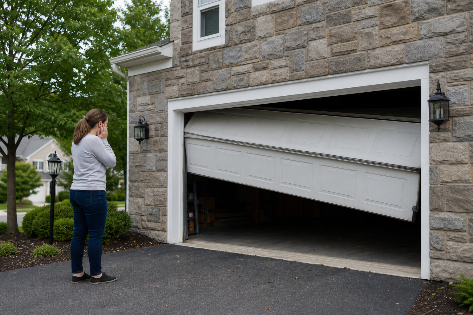 Emergency Garage Door Repair Near Me: What Frederick Homeowners Should Do First